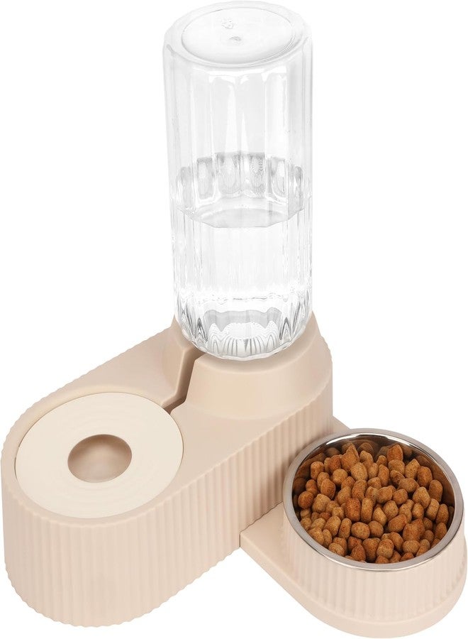 KERFORA Automatic Drinking Feeder Pet Bowl Eco-Friendly Pet Water Fountain Pet Bowl Non-Slip Bowls Stand Pet Drinkand Eat Bowls, Cups & Pails 500g for Cats Dogs - Image 1
